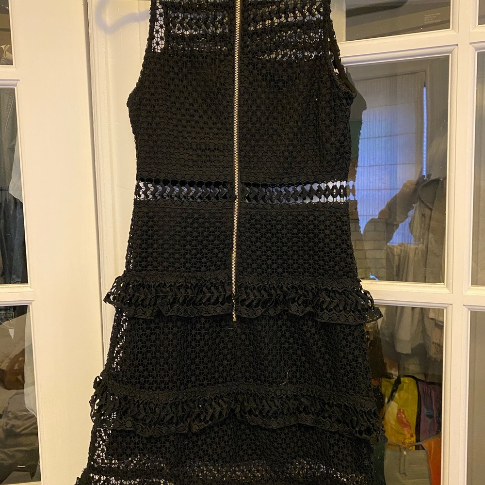 Lace little black dress